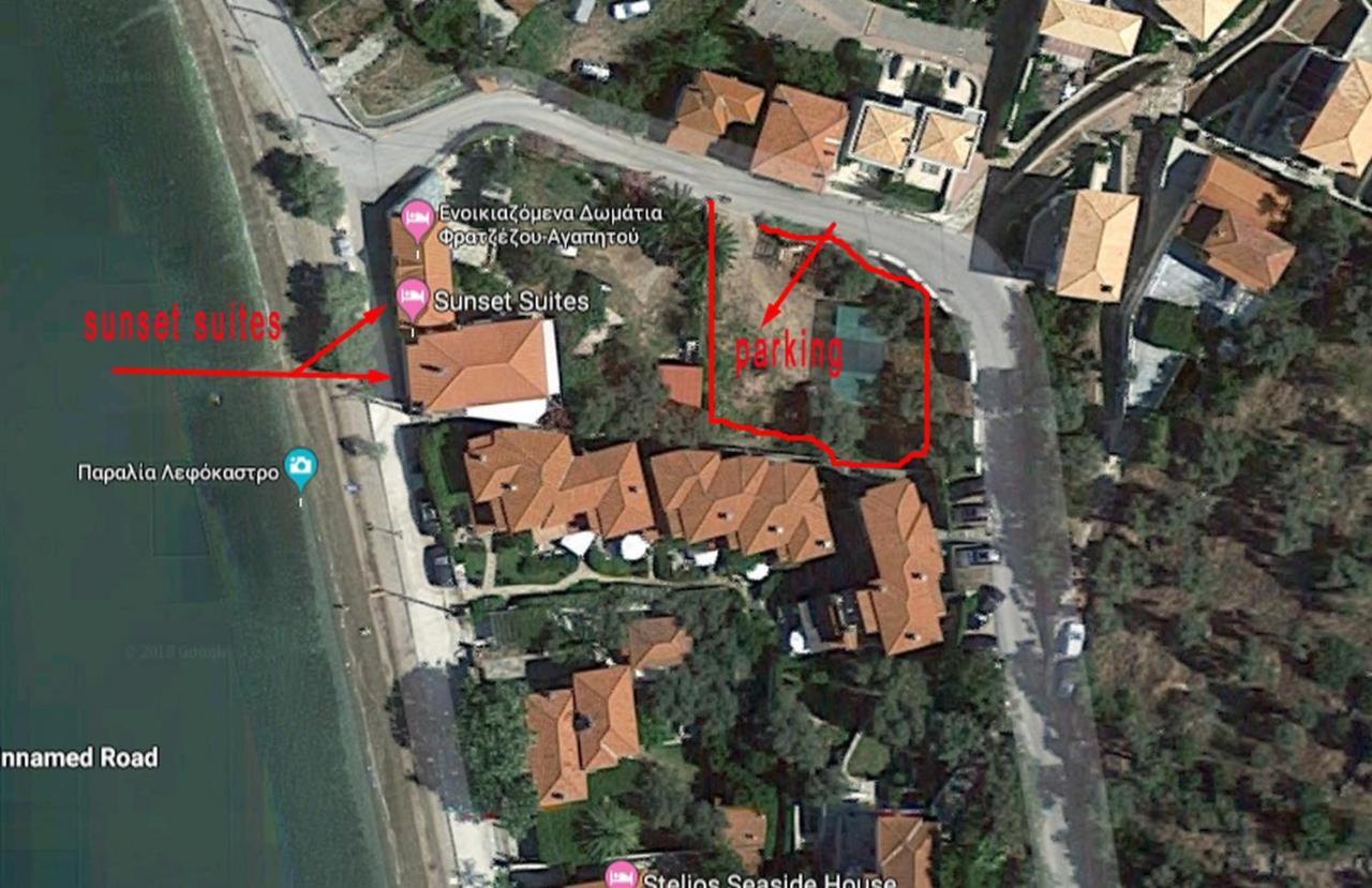 Sunset Suites Lefókasztro Kültér fotó